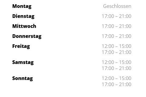 Foto Speisekarte