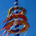 1. Mai-Feier mit Maibaumaufstellen