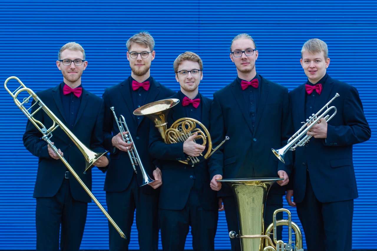 Open-Air-Konzert mit dem Blechbläserquintett Magenta Brass aus Hannover