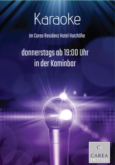 KARAOKE im CAREA Residenz Hotel Harzhöhe