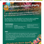 11. Silvesterhüttenparty auf dem Bocksberg
