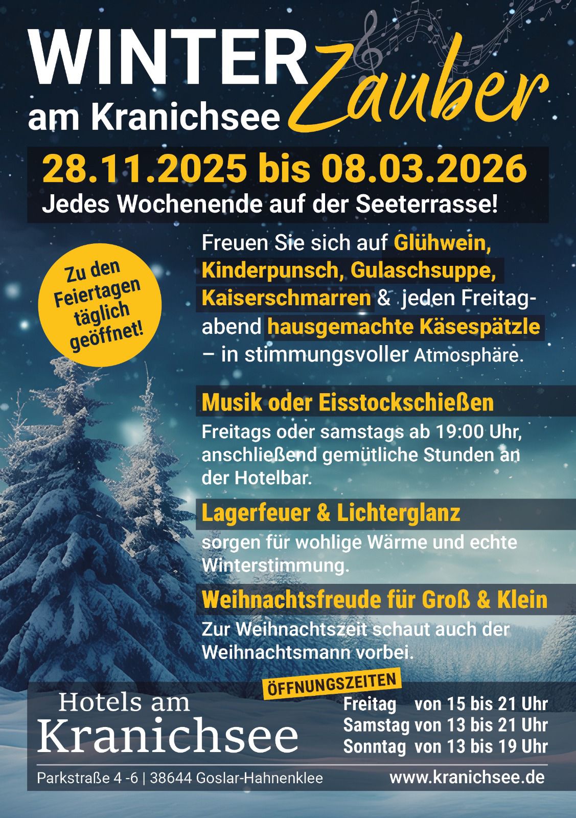 Winter Zauber am Kranichsee