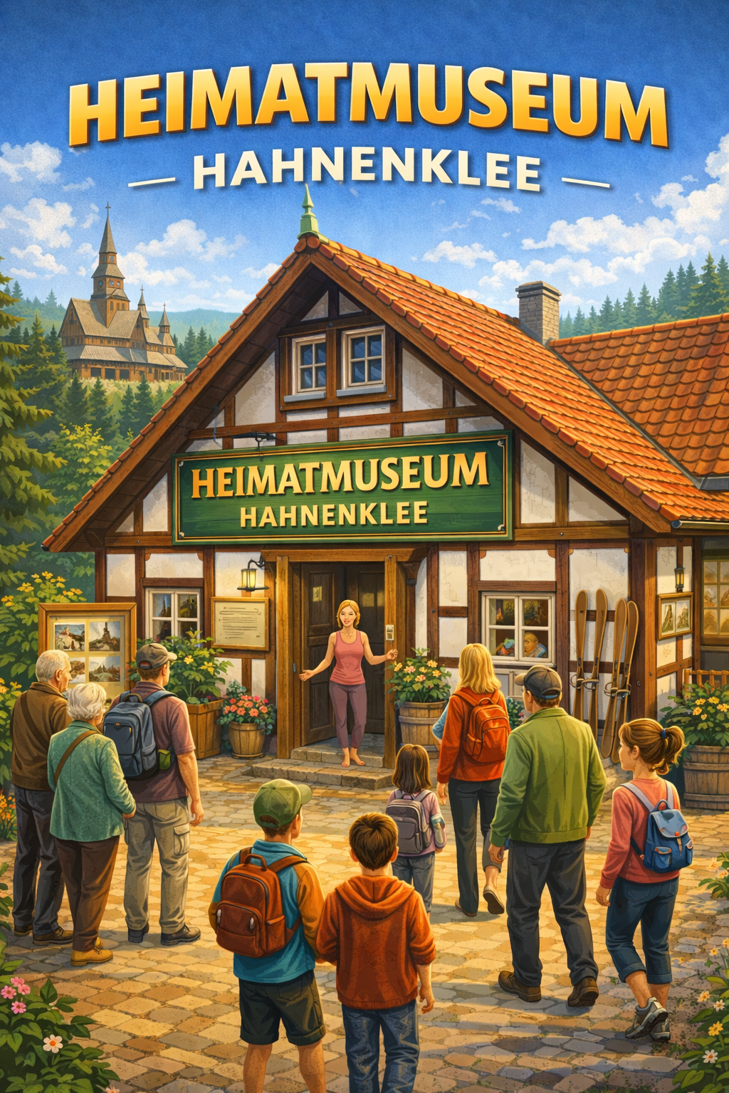 Winterfest - Selfie im Museum