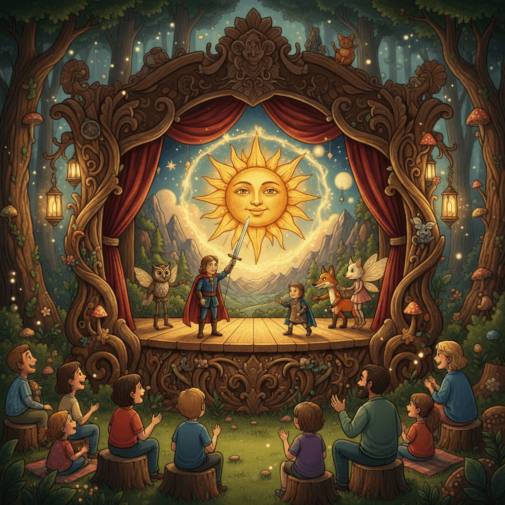 "Die verzauberte Sonne" - Puppenspiel mit dem Theater Silberborn