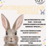 Minigolf spielen und Überraschungstüte finden!