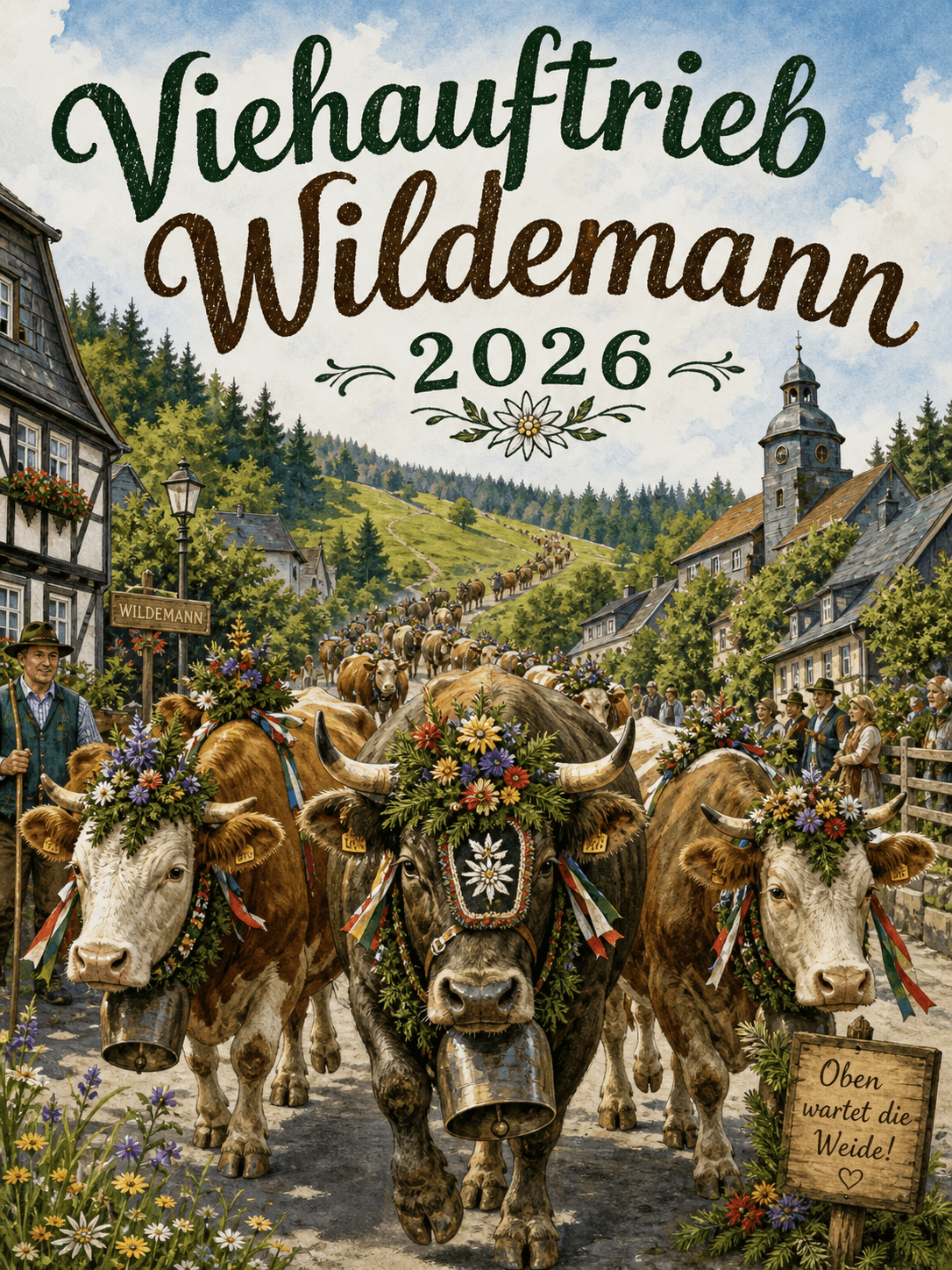 Viehauftrieb Wildemann 2026