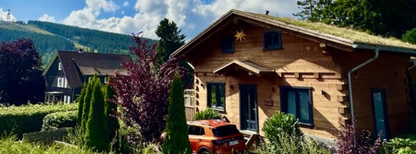 Blockhäuser mit Sauna und Kamin in Hahnenklee